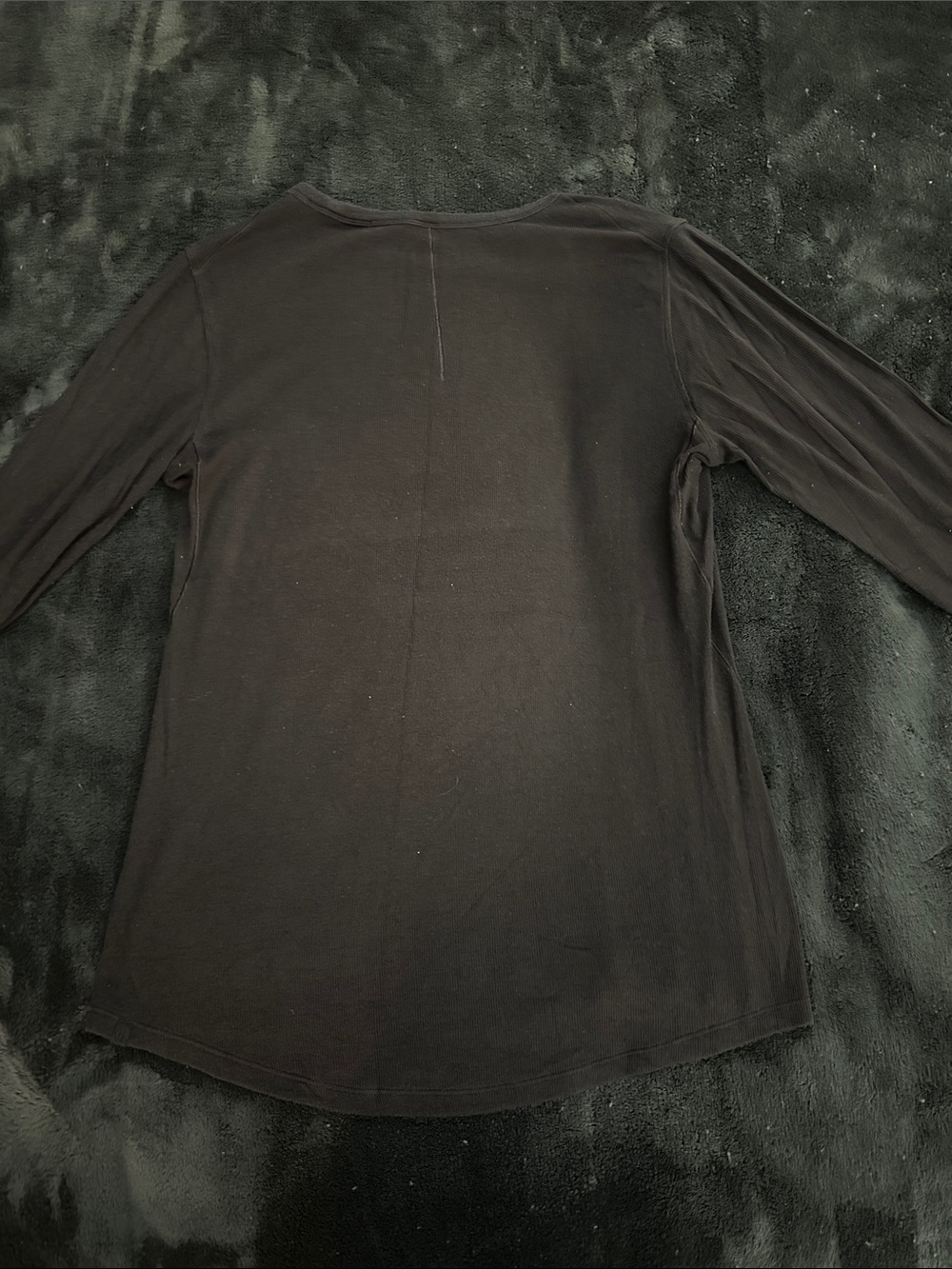 Lululemon Hold Tight Long Sleeve Shirt – Espresso Brown – Size 12 - Picture 7 of 7